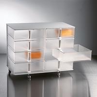 Itaca 4+4 Swivel-opening chest of drawers 2
